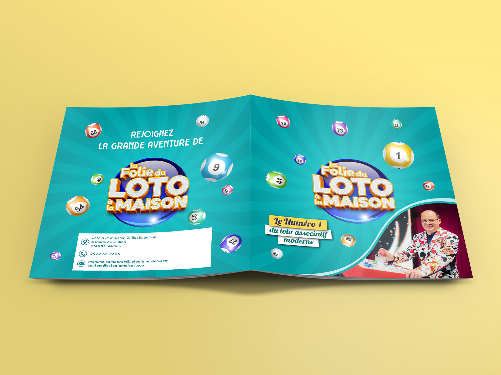 La Folie Du Loto à La Maison La Folie du Loto à la Maison - RL Graphiste