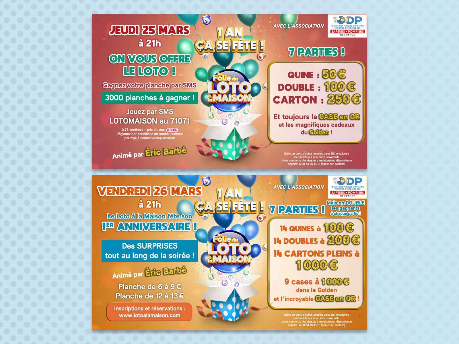 La Folie Du Loto à La Maison La Folie du Loto à la Maison - RL Graphiste